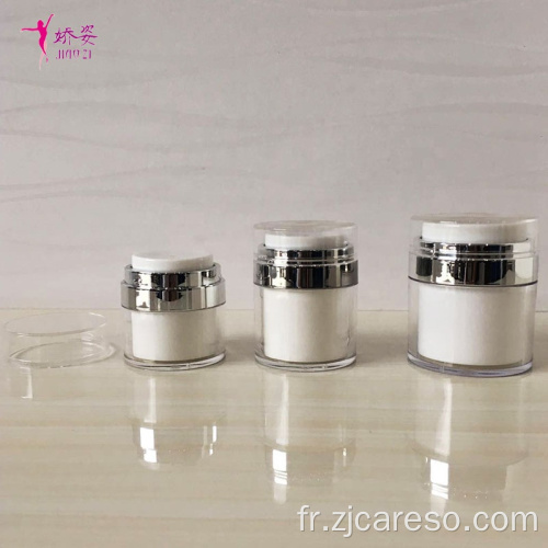 Emballage cosmétique de forme ronde Airless Pump Cream Jae